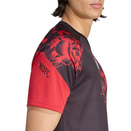 Maillot avant match Manchester United noir