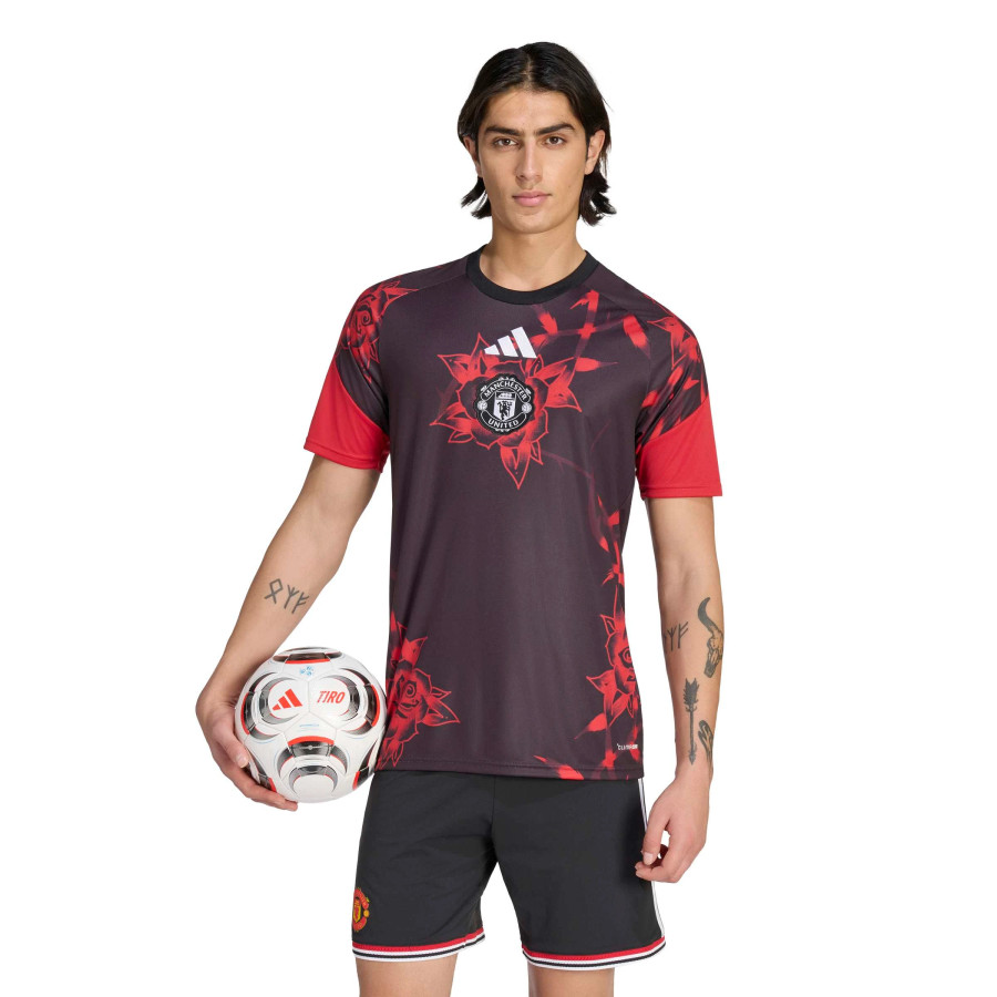 Maillot avant match Manchester United noir