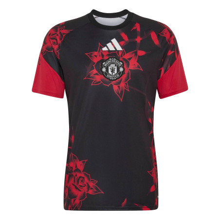 Maillot avant match Manchester United noir