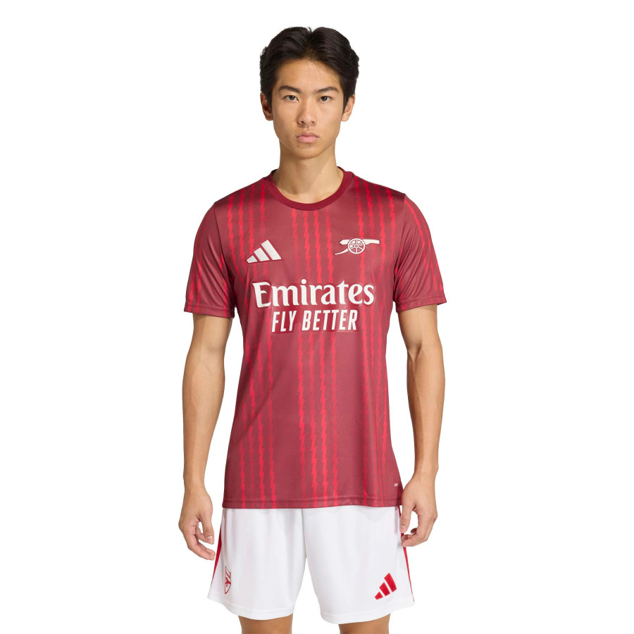 Maillot avant match Arsenal rouge