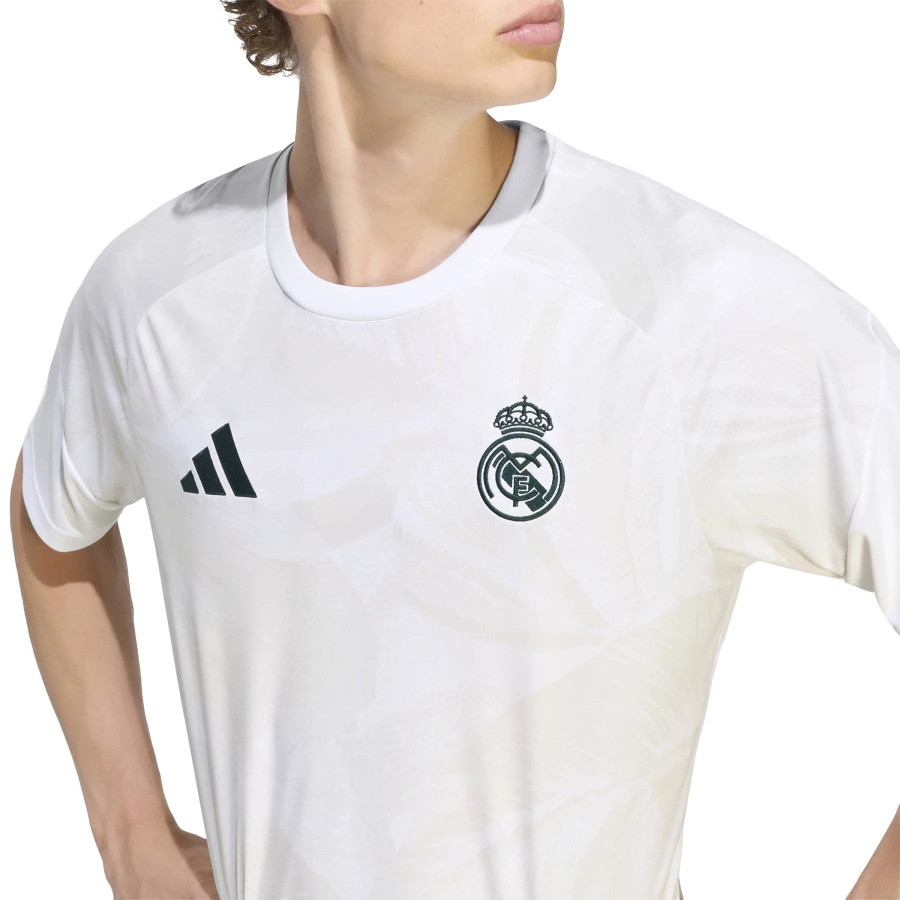 Maillot avant match Real Madrid blanc