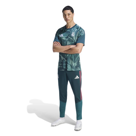 Maillot avant match Real Madrid vert