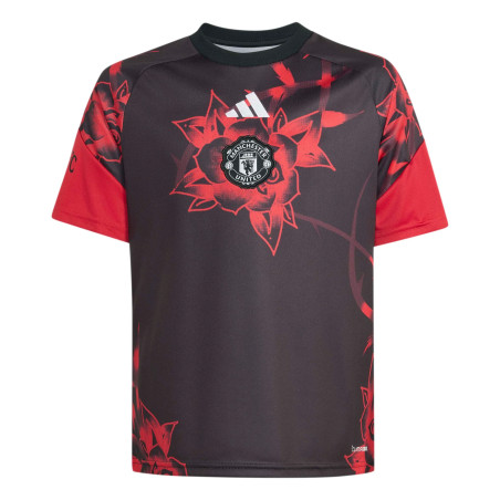 Maillot avant match junior Manchester United noir