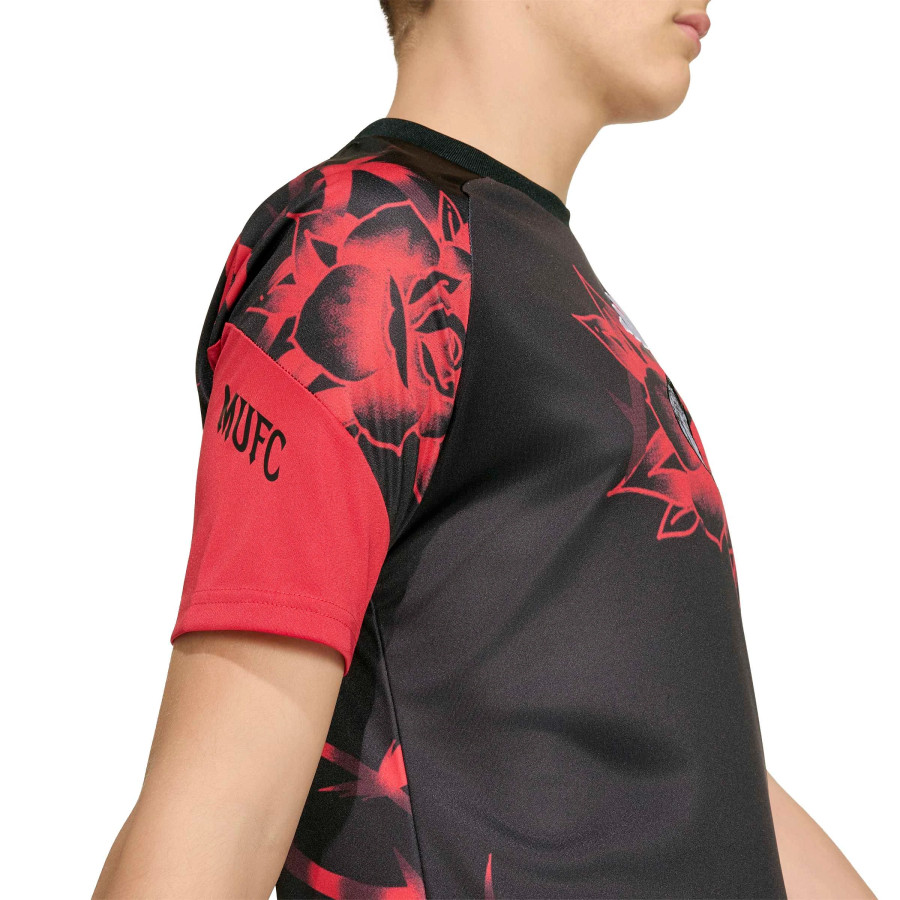 Maillot avant match junior Manchester United noir