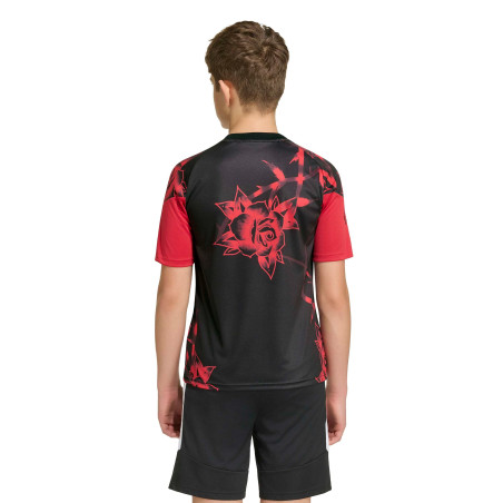 Maillot avant match junior Manchester United noir