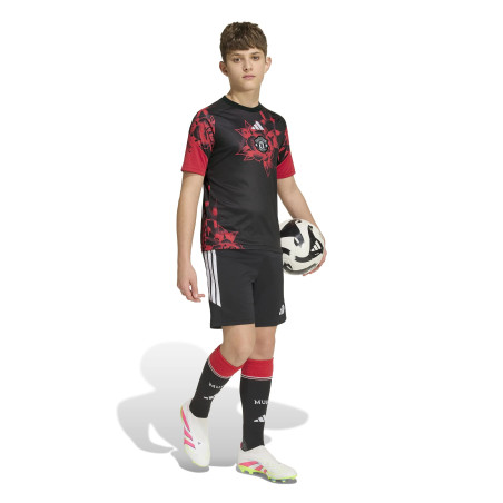 Maillot avant match junior Manchester United noir