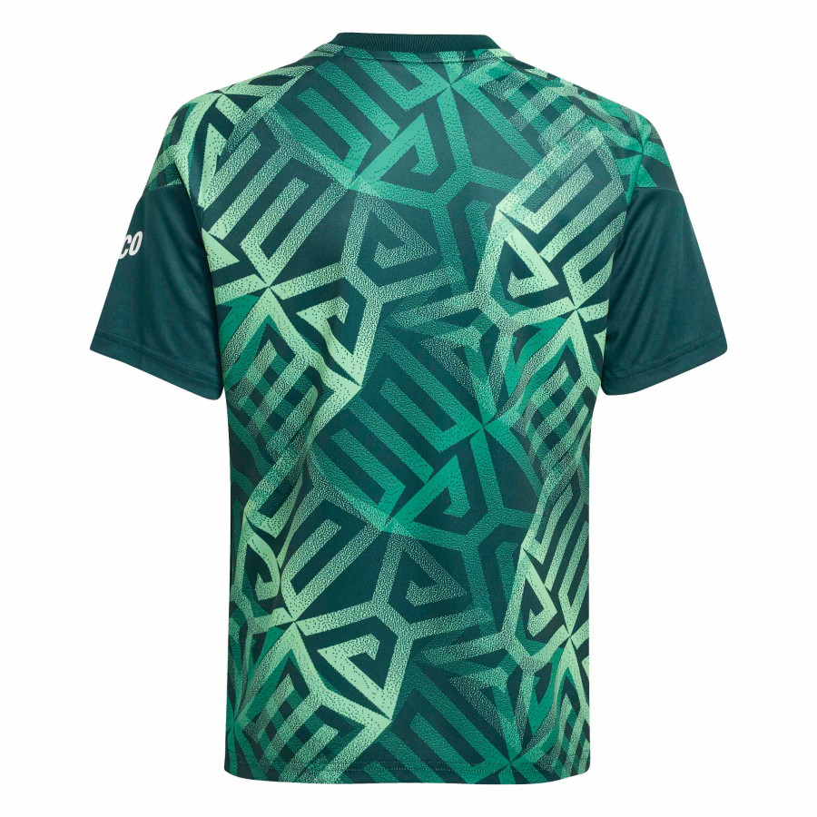 Maillot avant match junior Mexique vert