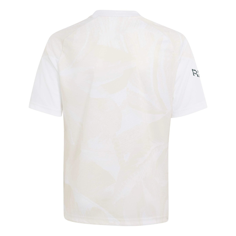 Maillot avant match junior Real Madrid blanc