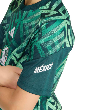Maillot avant match junior Mexique vert