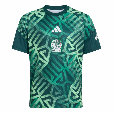 Maillot avant match junior Mexique vert