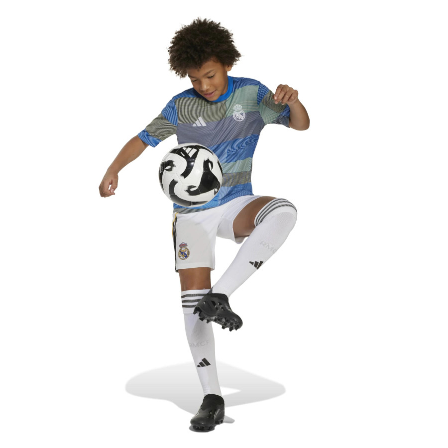 Maillot avant match junior Real Madrid bleu