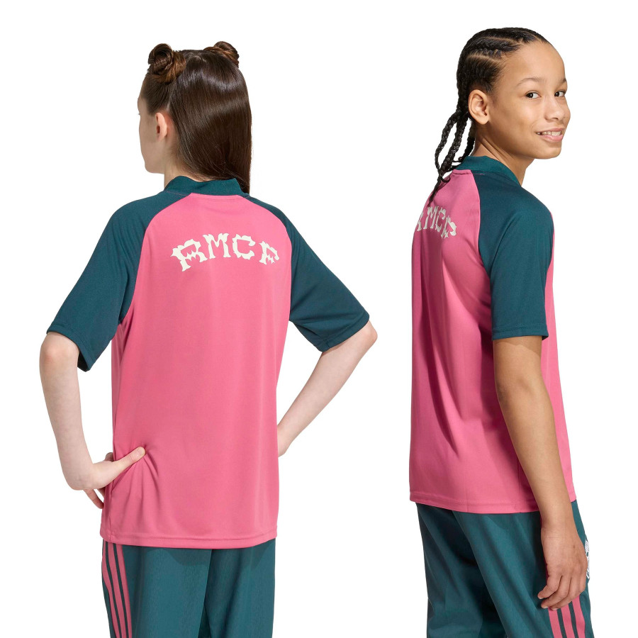 Maillot avant match junior Real Madrid rose