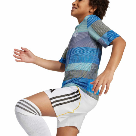Maillot avant match junior Real Madrid bleu