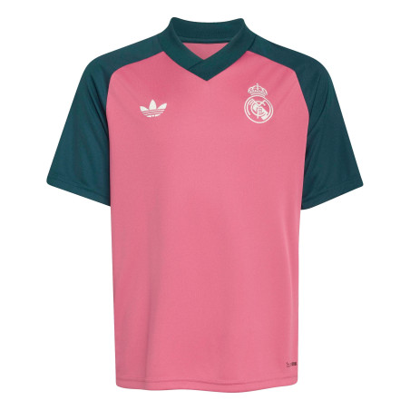 Maillot avant match junior Real Madrid rose