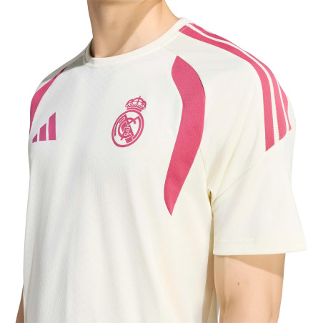 Maillot entraînement Real Madrid beige