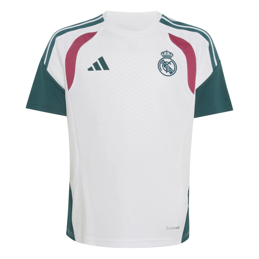 Maillot entraînement junior Real Madrid blanc