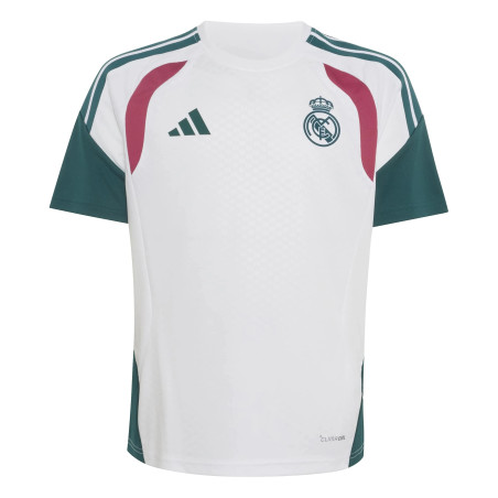 Maillot entraînement junior Real Madrid blanc