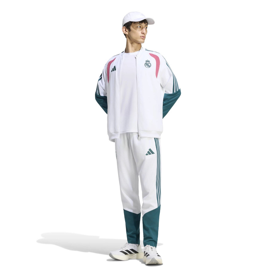 Pantalon survêtement Real Madrid blanc