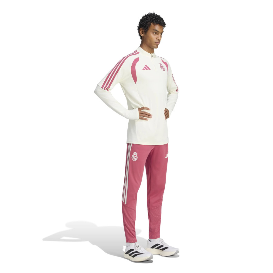 Pantalon survêtement Real Madrid ivoire
