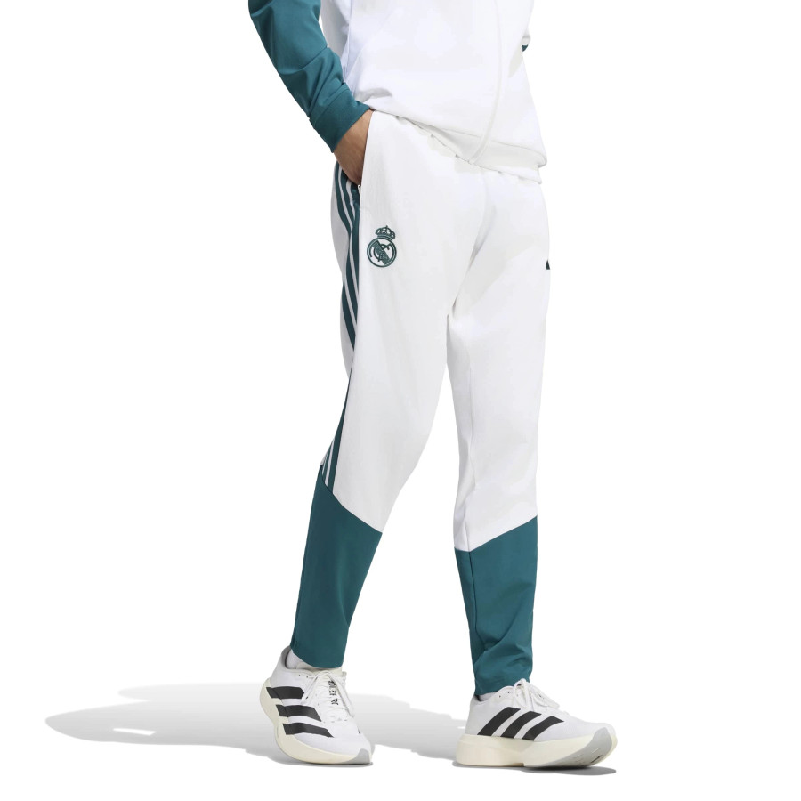 Pantalon survêtement Real Madrid blanc