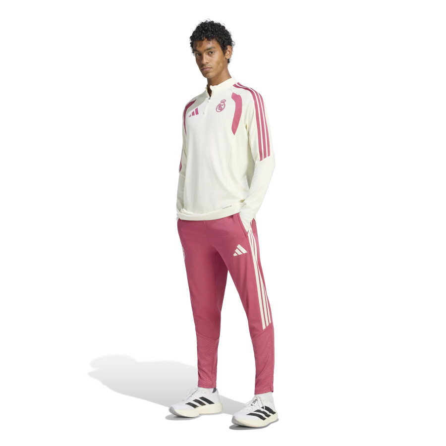 Pantalon survêtement Real Madrid ivoire