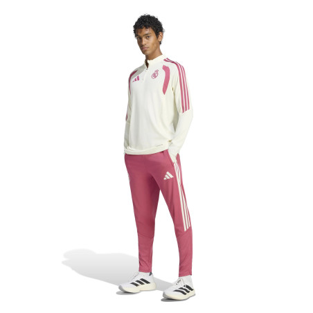 Pantalon survêtement Real Madrid ivoire