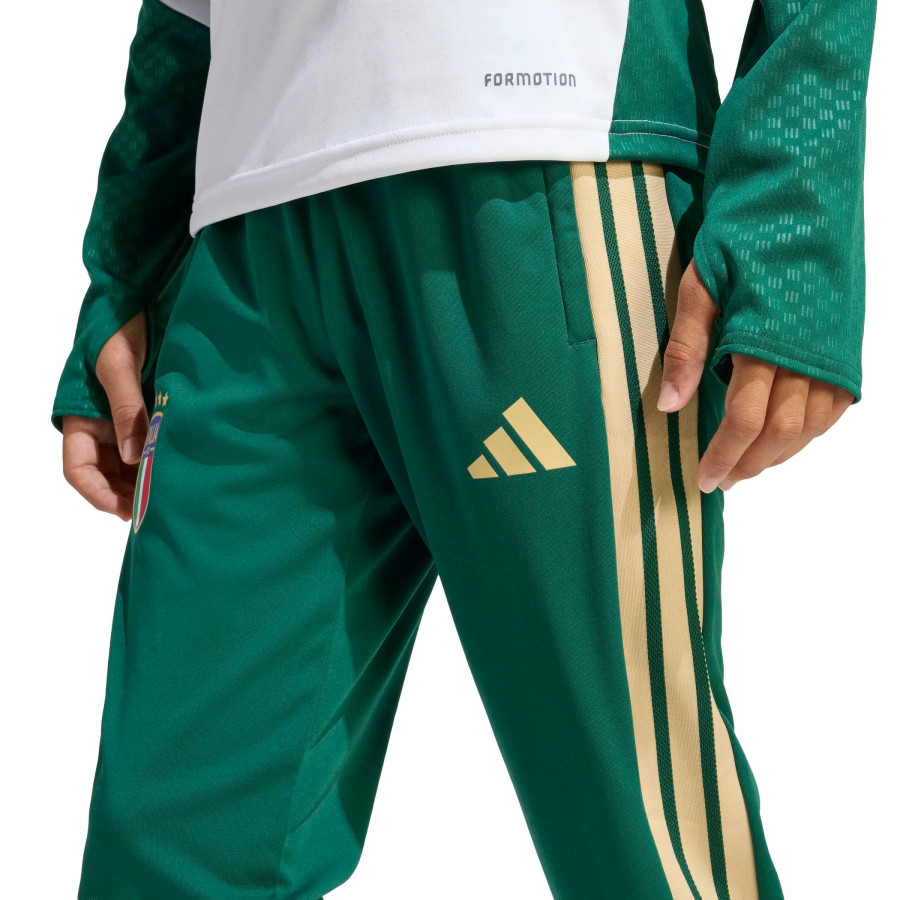Pantalon survêtement junior Italie vert