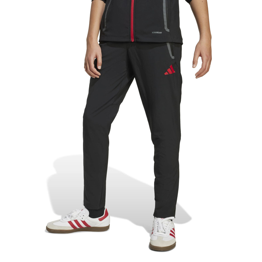 Pantalon survêtement junior Liverpool Vis Tech noir rouge