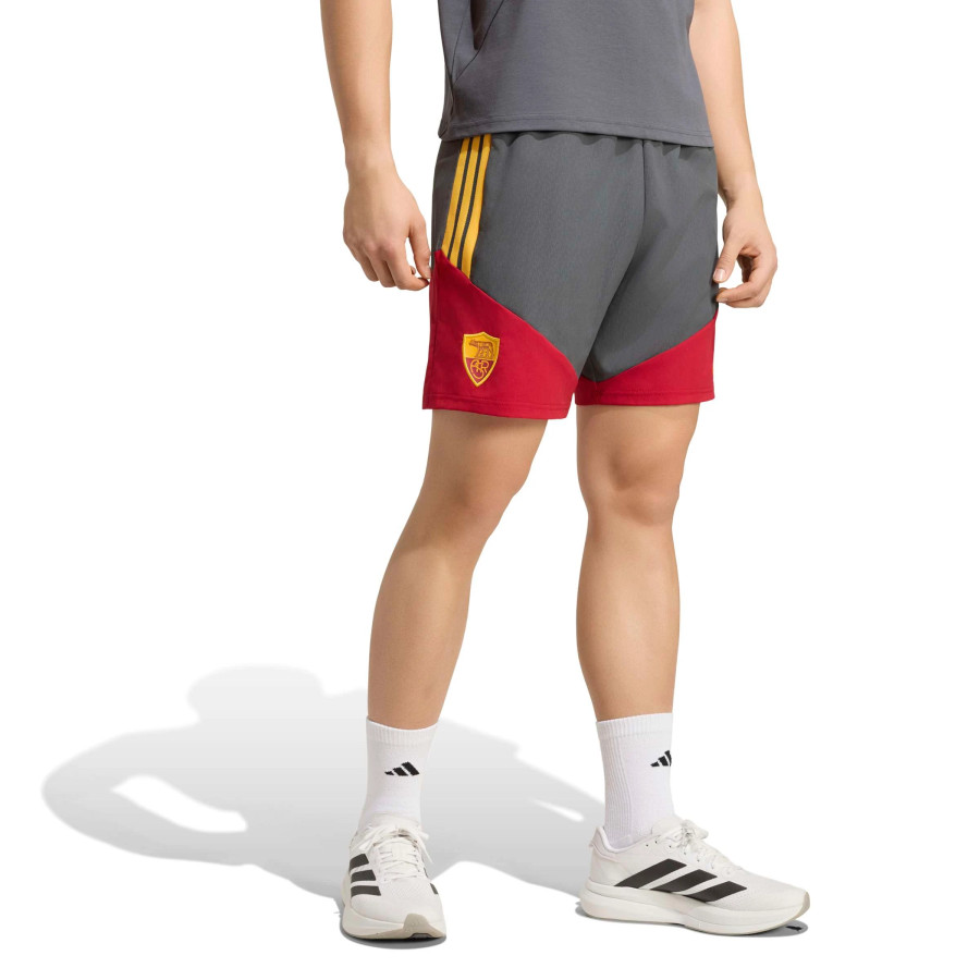 Short entraînement AS Roma gris