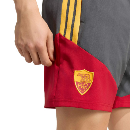Short entraînement AS Roma gris