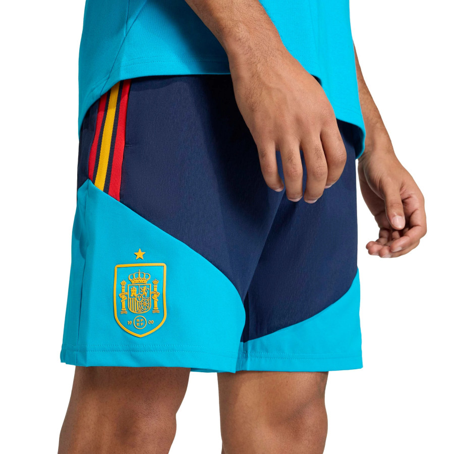 Short entraînement Espagne bleu