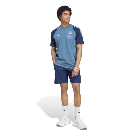 Short entraînement Arsenal bleu