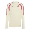 Sweat zippé Real Madrid ivoire