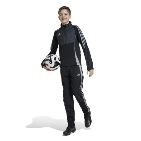 Sweat zippé junior adidas Tiro noir