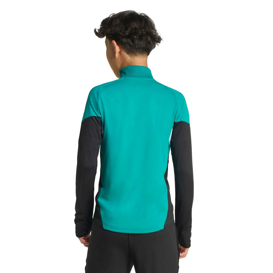 Sweat zippé junior Liverpool vert