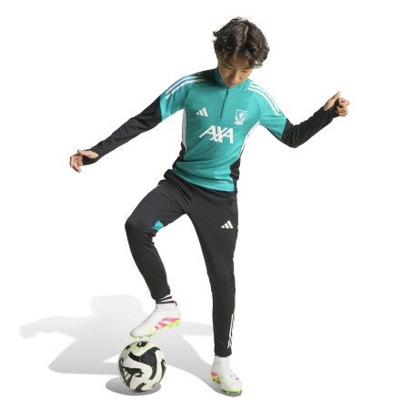 Sweat zippé junior Liverpool vert