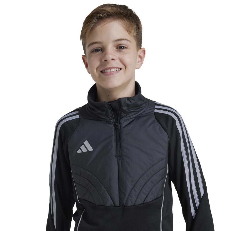 Sweat zippé junior adidas Tiro noir