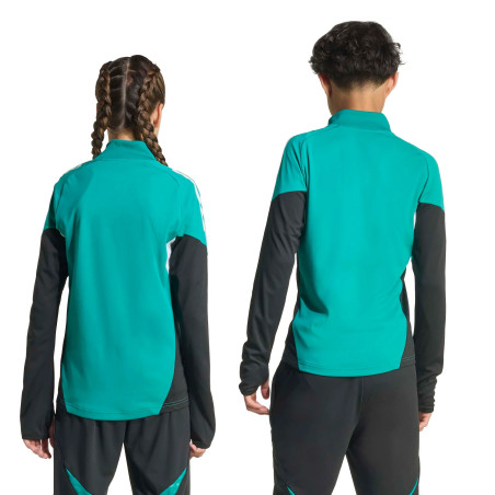 Sweat zippé junior Liverpool vert