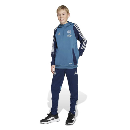 Sweat à capuche junior Arsenal bleu