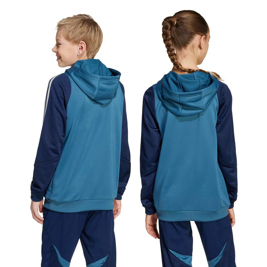 Sweat à capuche junior Arsenal bleu