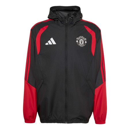 Veste imperméable Manchester United noir