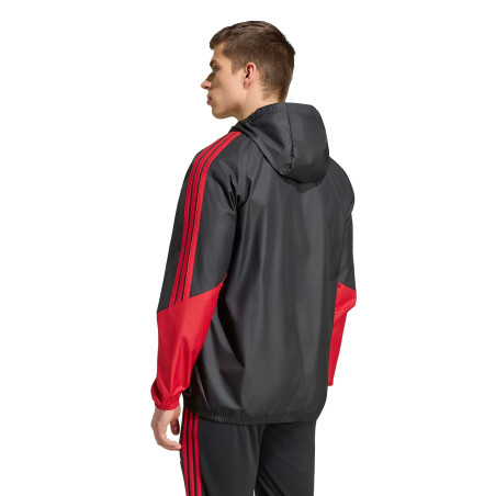 Veste imperméable Manchester United noir