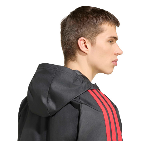 Veste imperméable Manchester United noir
