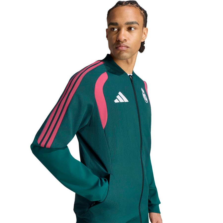 Veste survêtement Real Madrid vert