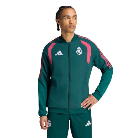 Veste survêtement Real Madrid vert