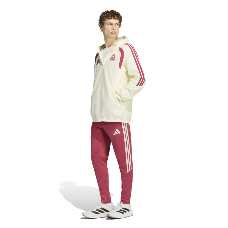 Veste imperméable Real Madrid ivoire