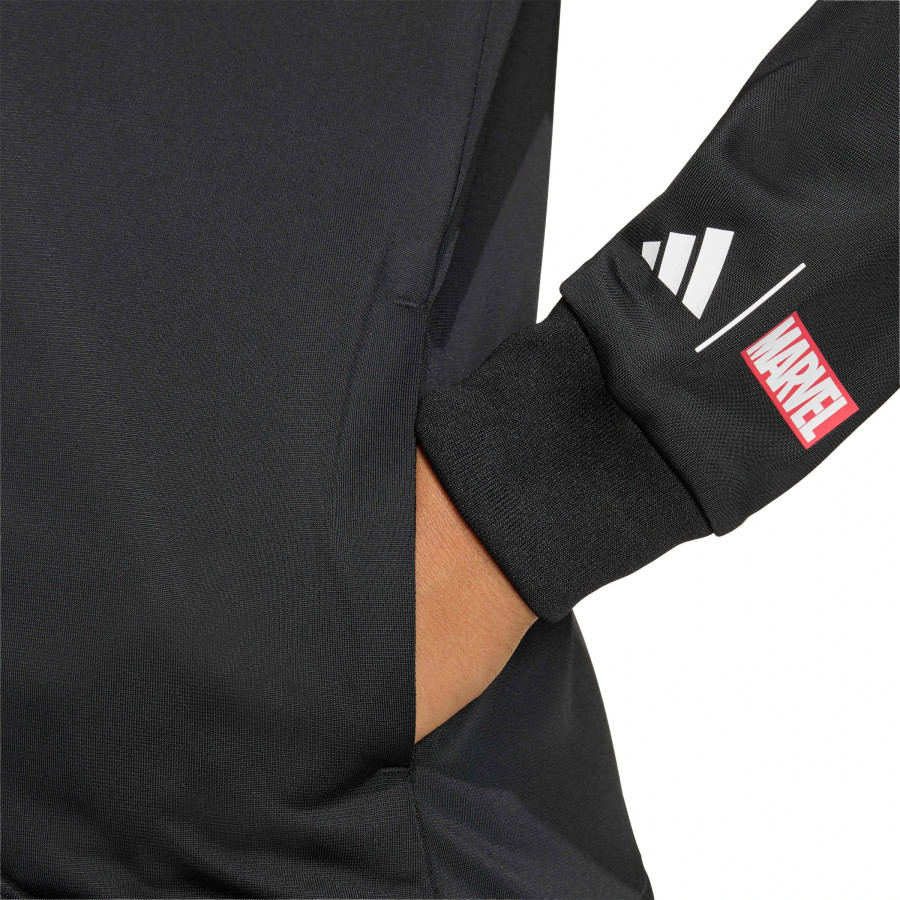 Veste survêtement junior Real Madrid Marvel Avengers noir