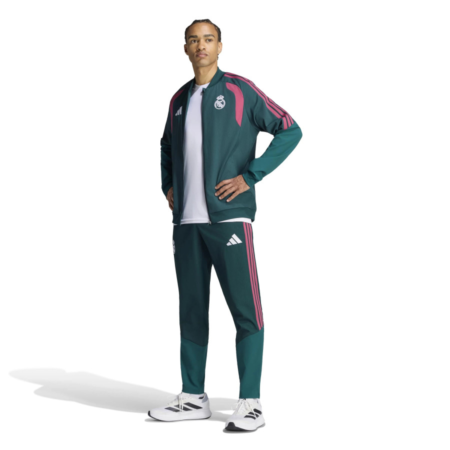Veste survêtement Real Madrid vert