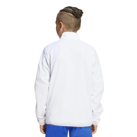Veste survêtement junior Real Madrid blanc