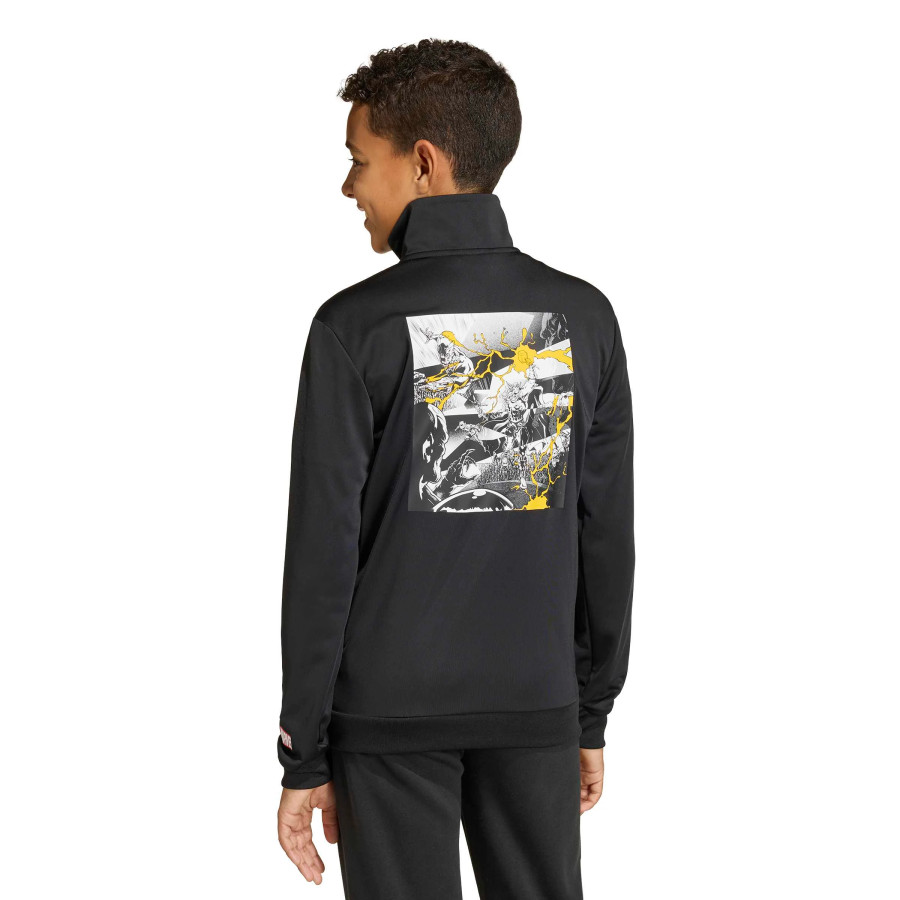 Veste survêtement junior Real Madrid Marvel Avengers noir